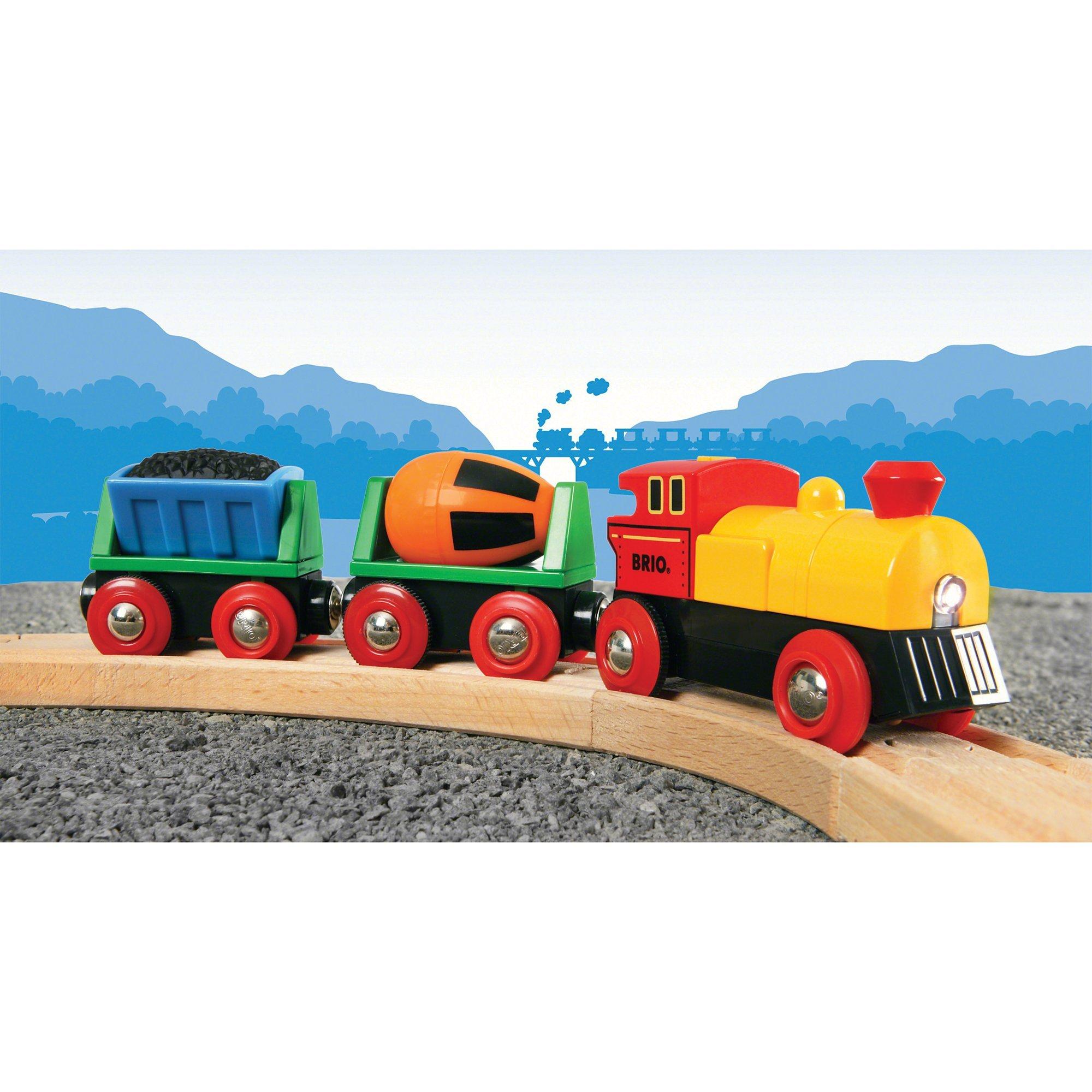 BRIO battery operated action train - British product