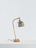John Lewis Baldwin table lamp brushed finish (British brand)
