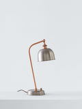 John Lewis Baldwin table lamp brushed finish (British brand)