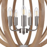 John Lewis Lars ceiling light in ash wood - British product