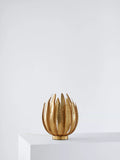 John Lewis Montserrat leaf table lamp in gold finish, British brand