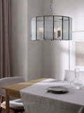 John Lewis Rhea ceiling pendant antique brass 3-light, imported from the UK