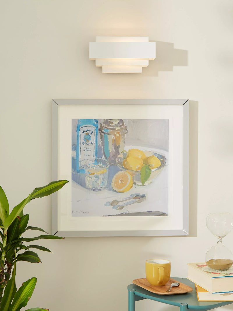 John Lewis Mezze wall light white, UK version