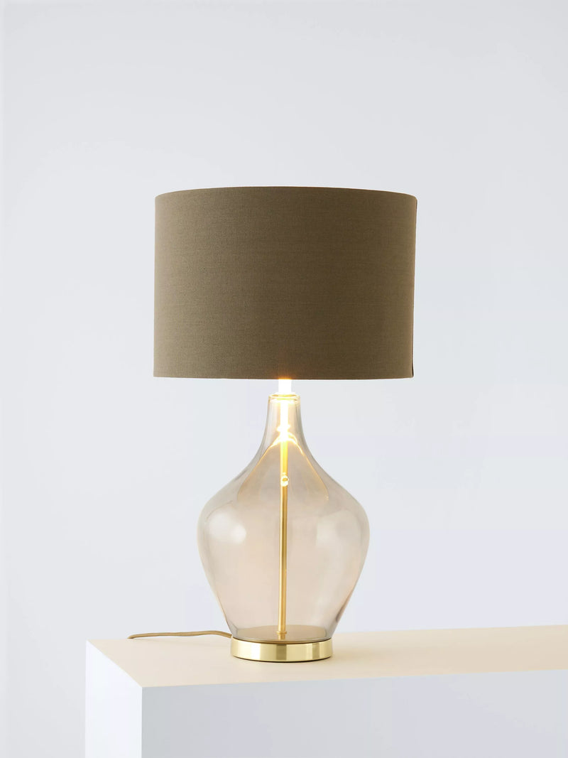 John Lewis Ursula glass table lamp 56cm - British product