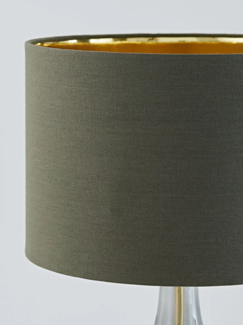 John Lewis Ursula glass table lamp 56cm - British product