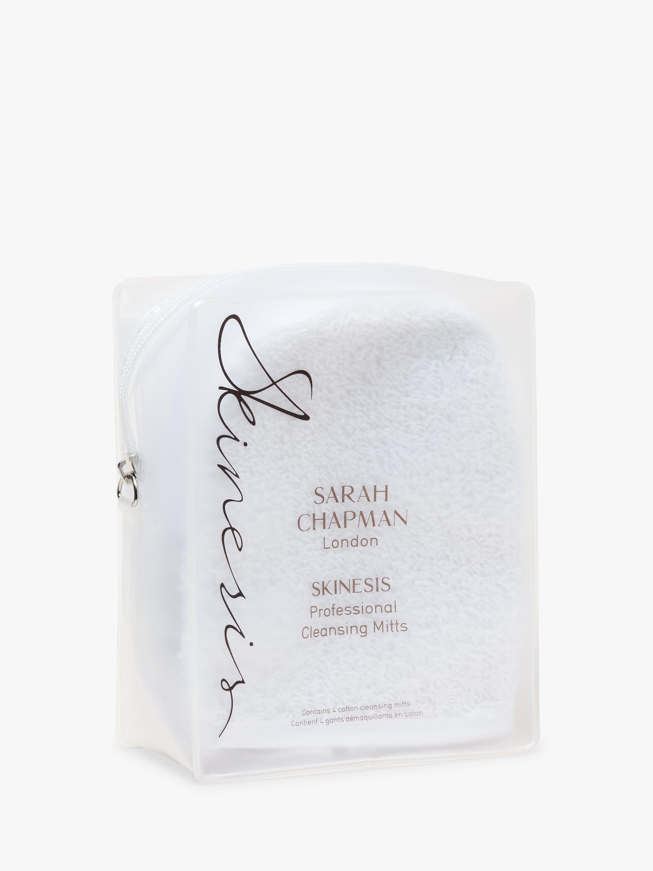 Sarah Chapman Professional Cleansing Mitts pack of 4 (British brand)