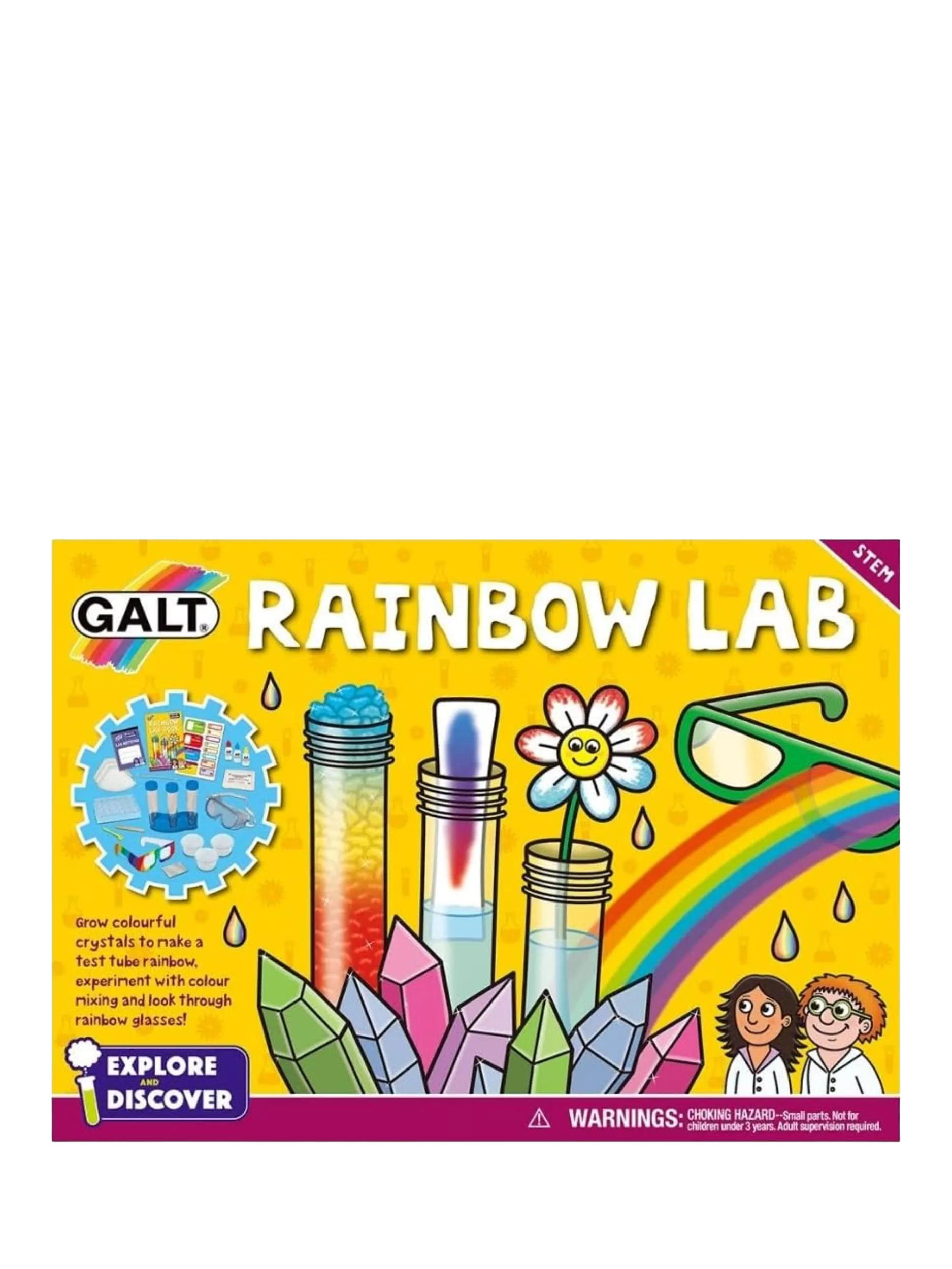 Galt Rainbow Lab science kit for kids - British product