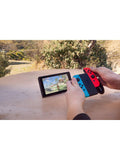Nintendo The Legend of Zelda Breath of the Wild Switch game box art, imported from the UK