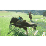 Nintendo The Legend of Zelda Breath of the Wild Switch game box art, imported from the UK