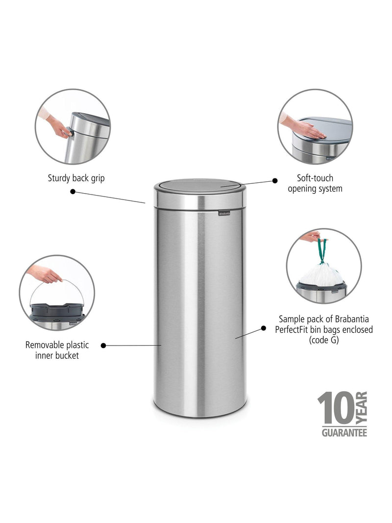 Brabantia New Touch Bin, 30L