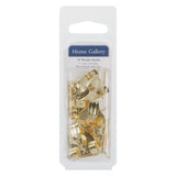 Frank Shaw picture hooks brass headed pins pack of 6, imported from the UK
