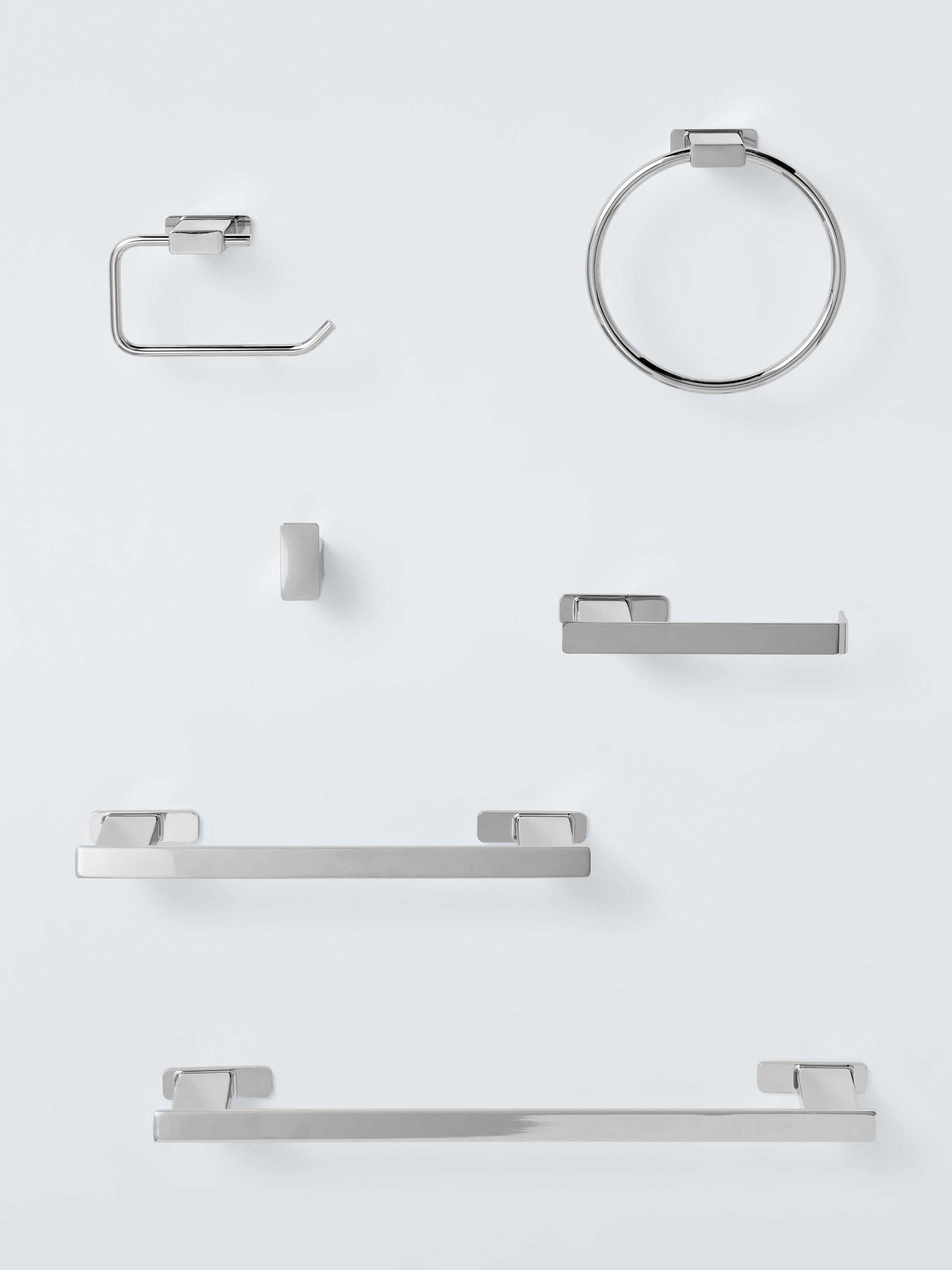 John Lewis Form towel rail 45cm, imported from the UK