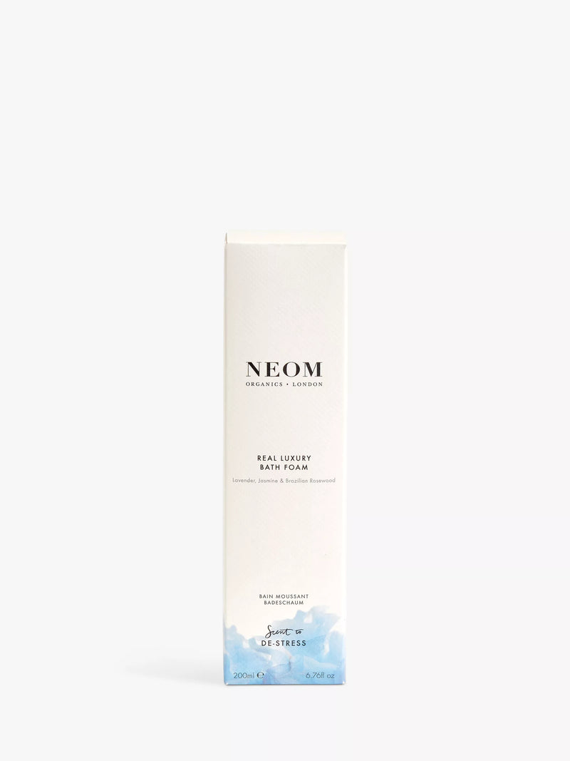 NEOM Real Luxury bath foam 200ml, imported from the UK
