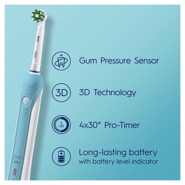 Oral-B Pro 600 3DWhite Electric Rechargeable Toothbrush