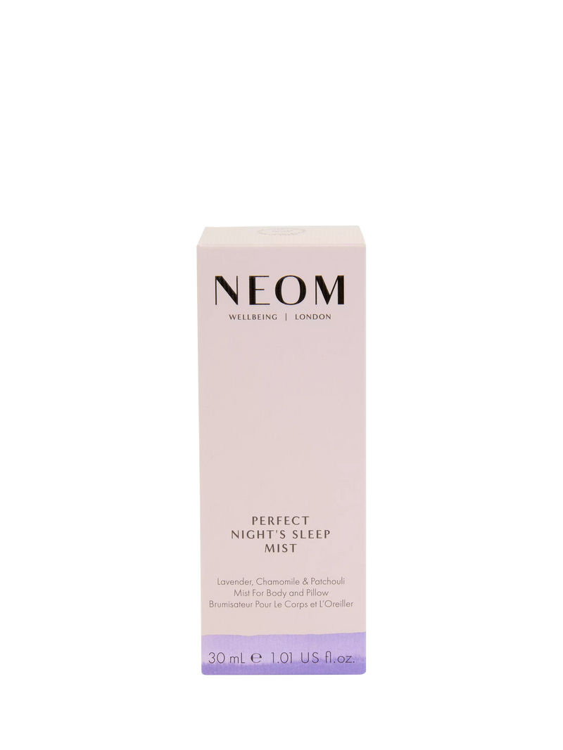 NEOM Perfect Night's Sleep pillow mist 30ml, imported from the UK