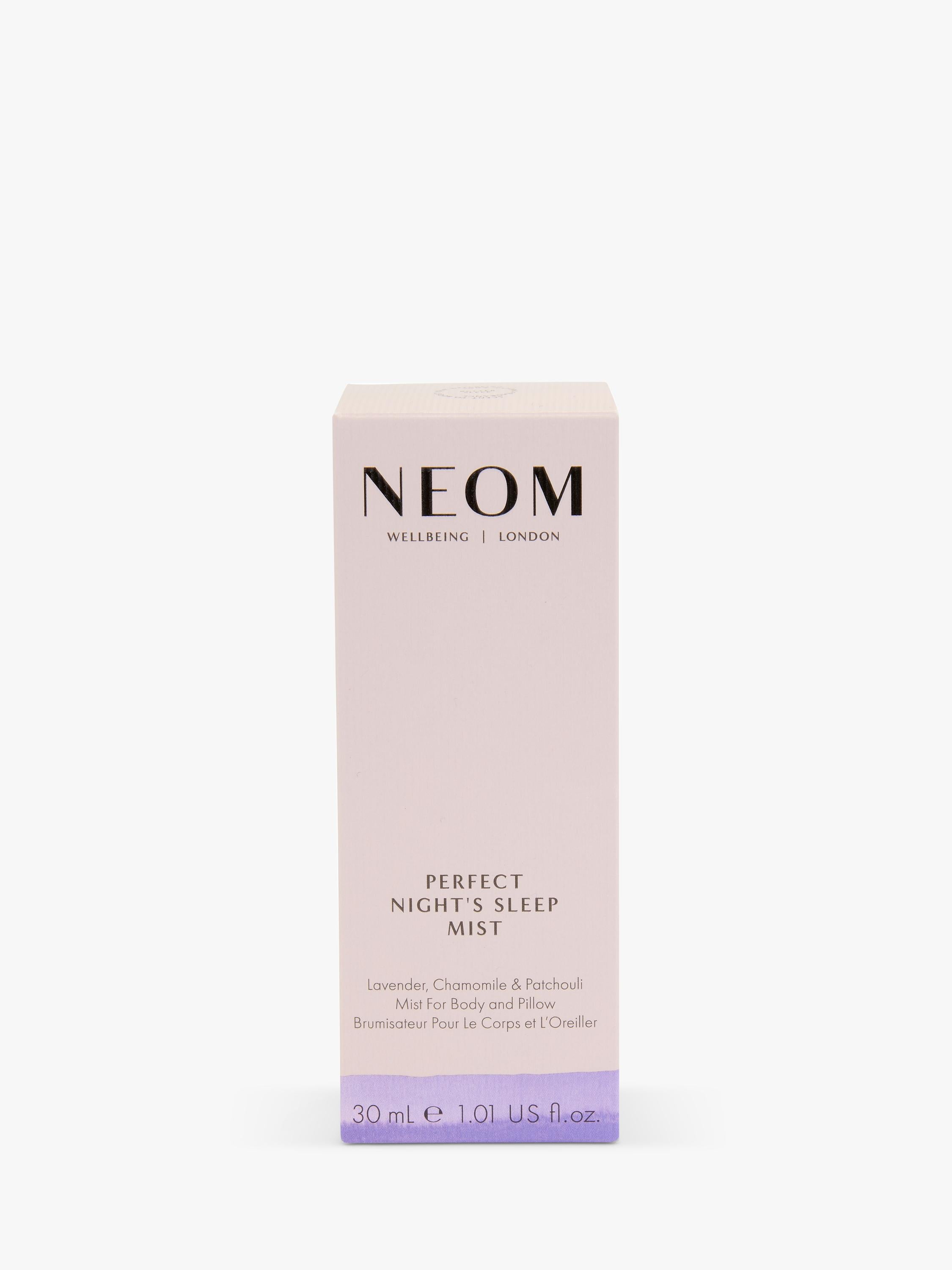 NEOM Perfect Night's Sleep pillow mist 30ml, imported from the UK