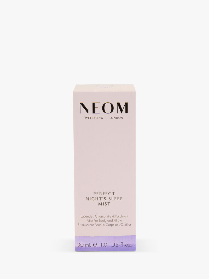 NEOM Perfect Night's Sleep pillow mist 30ml, imported from the UK