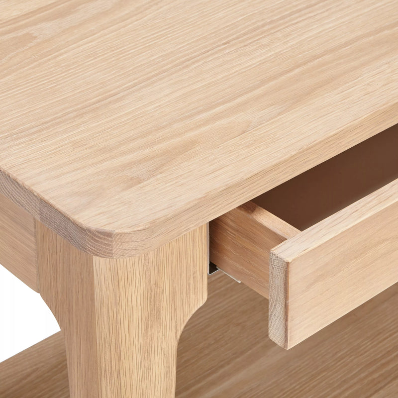 Ebbe Gehl for John Lewis Mira console table in solid oak - British product