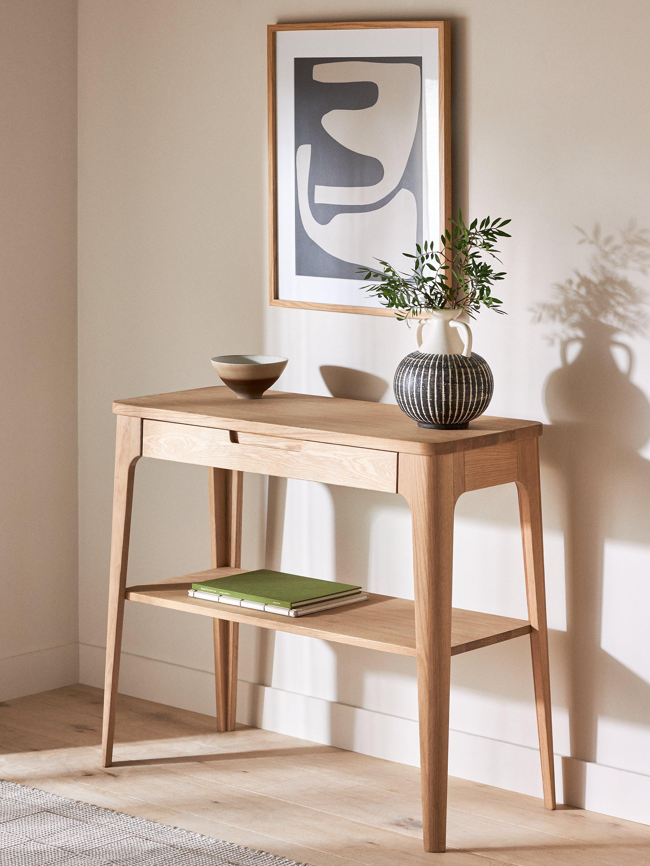 Ebbe Gehl for John Lewis Mira console table in solid oak - British product