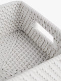 John Lewis rattan shallow basket 25cm, imported from the UK