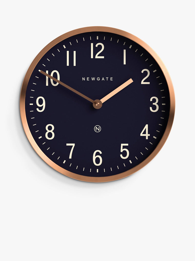 Newgate Clocks Master Edwards wall clock 30cm, imported from the UK