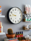 Newgate Clocks Mr Edwards wall clock moonstone grey 45cm (British brand)