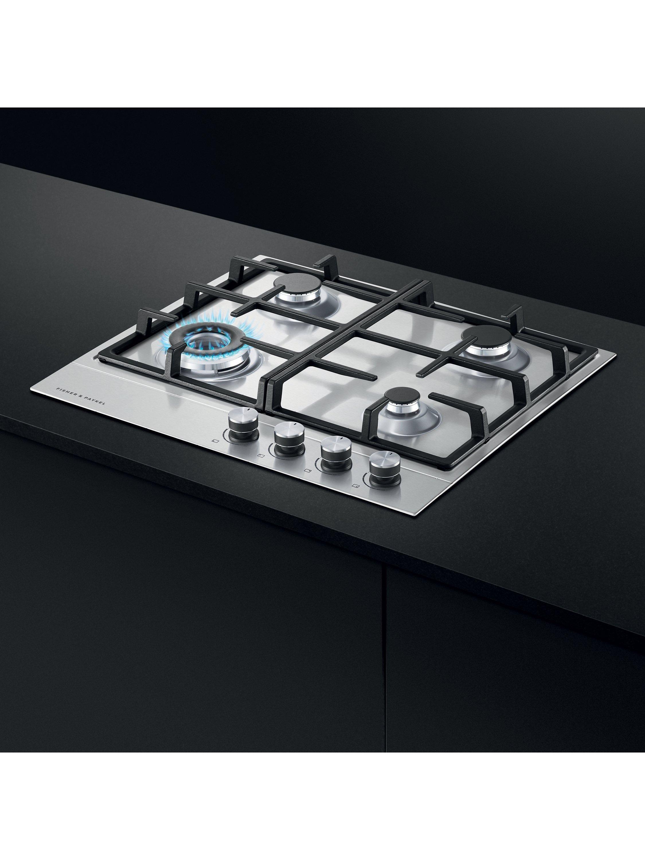 Fisher & Paykel Gaskochfeld aus Edelstahl – Britisches Produkt