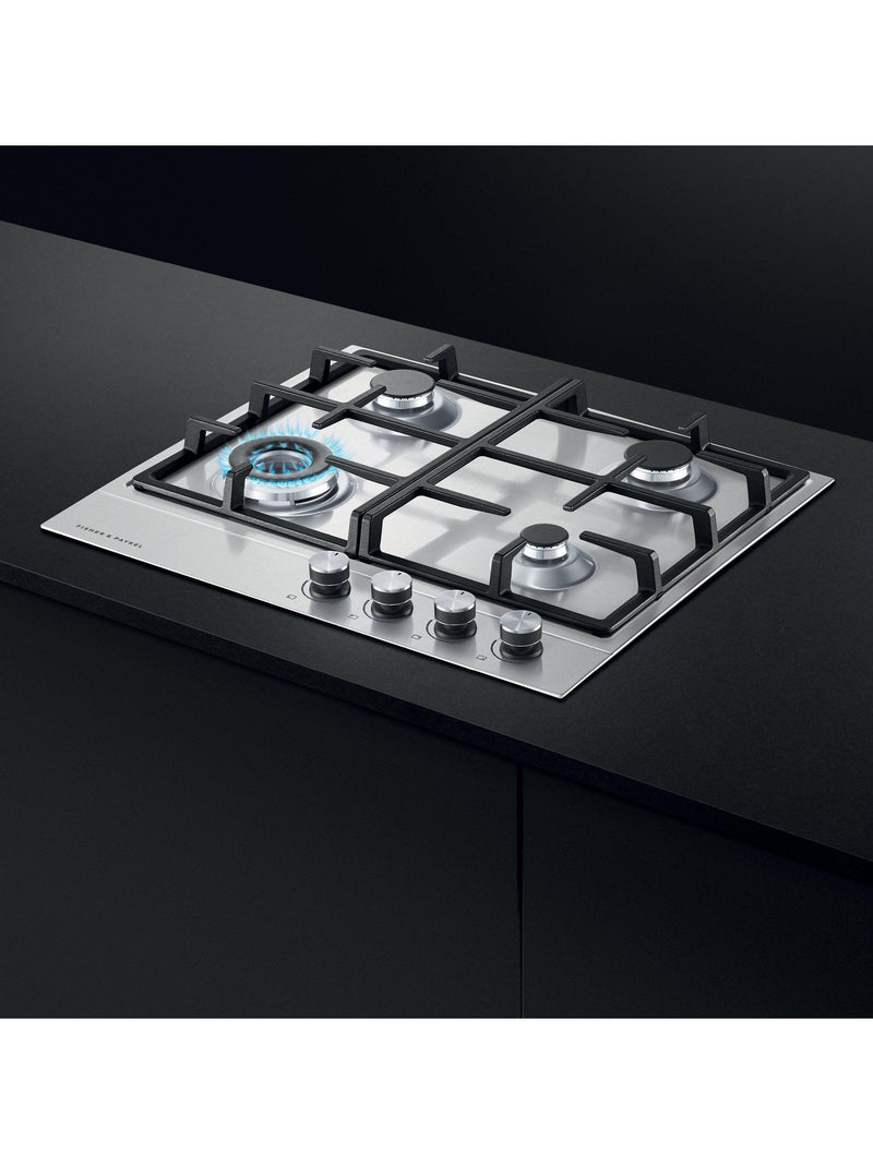 Fisher & Paykel Gaskochfeld aus Edelstahl – Britisches Produkt
