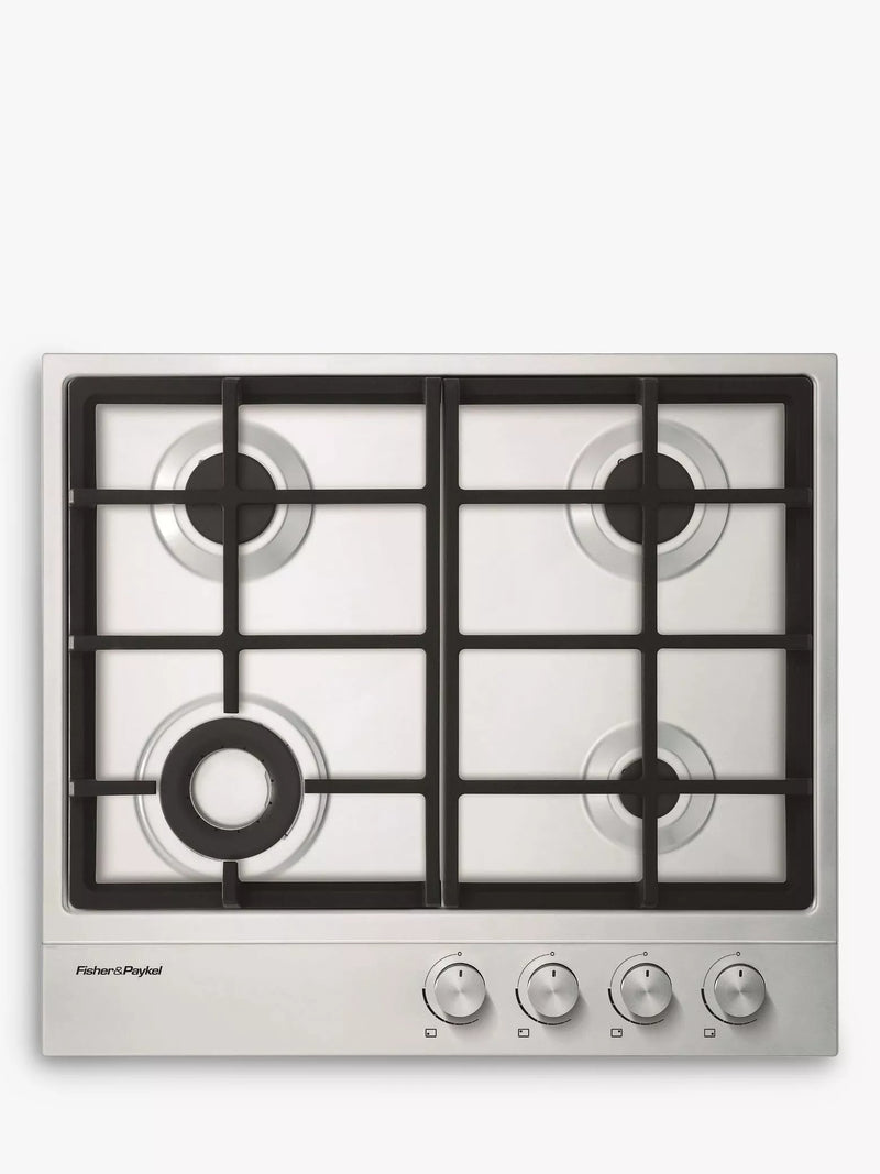 Fisher & Paykel 4-burner stainless steel gas hob 60cm - British product