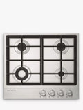 Fisher & Paykel 4-burner stainless steel gas hob 60cm - British product
