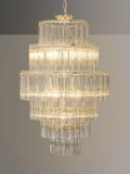 John Lewis Athenea chandelier ceiling light smoked glass, imported from the UK