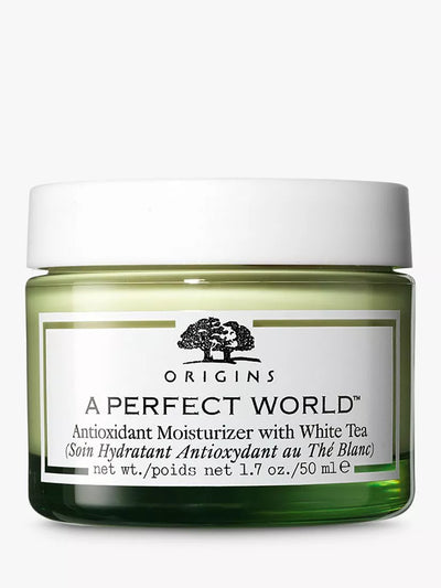 John Lewis Origins A Perfect World Antioxidant Moisturiser with White Tea 50ml- Buy online at McGrocer