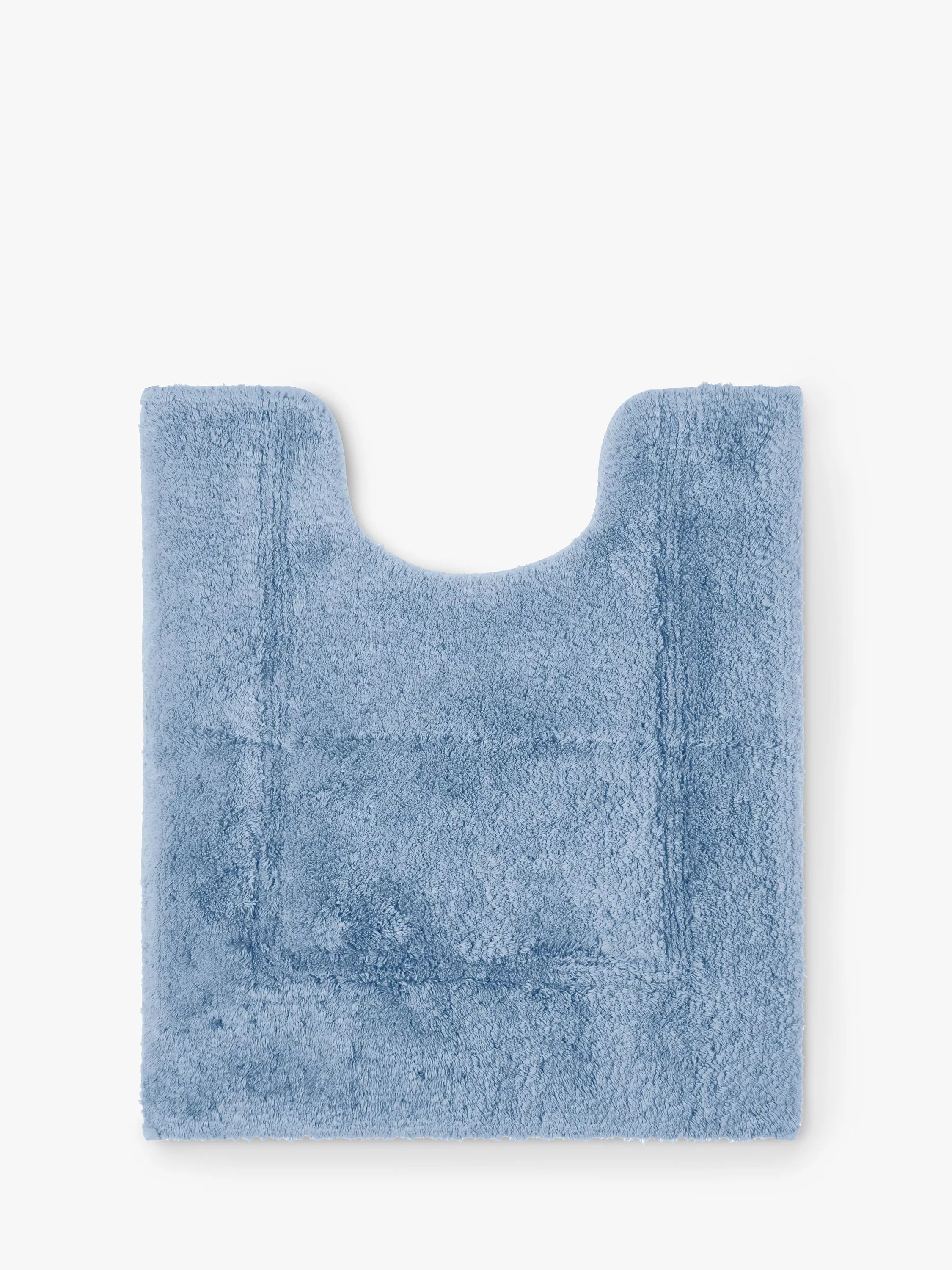 John Lewis Micro-Fresh Deep Pile Cotton Pedestal Mat 50x55cm