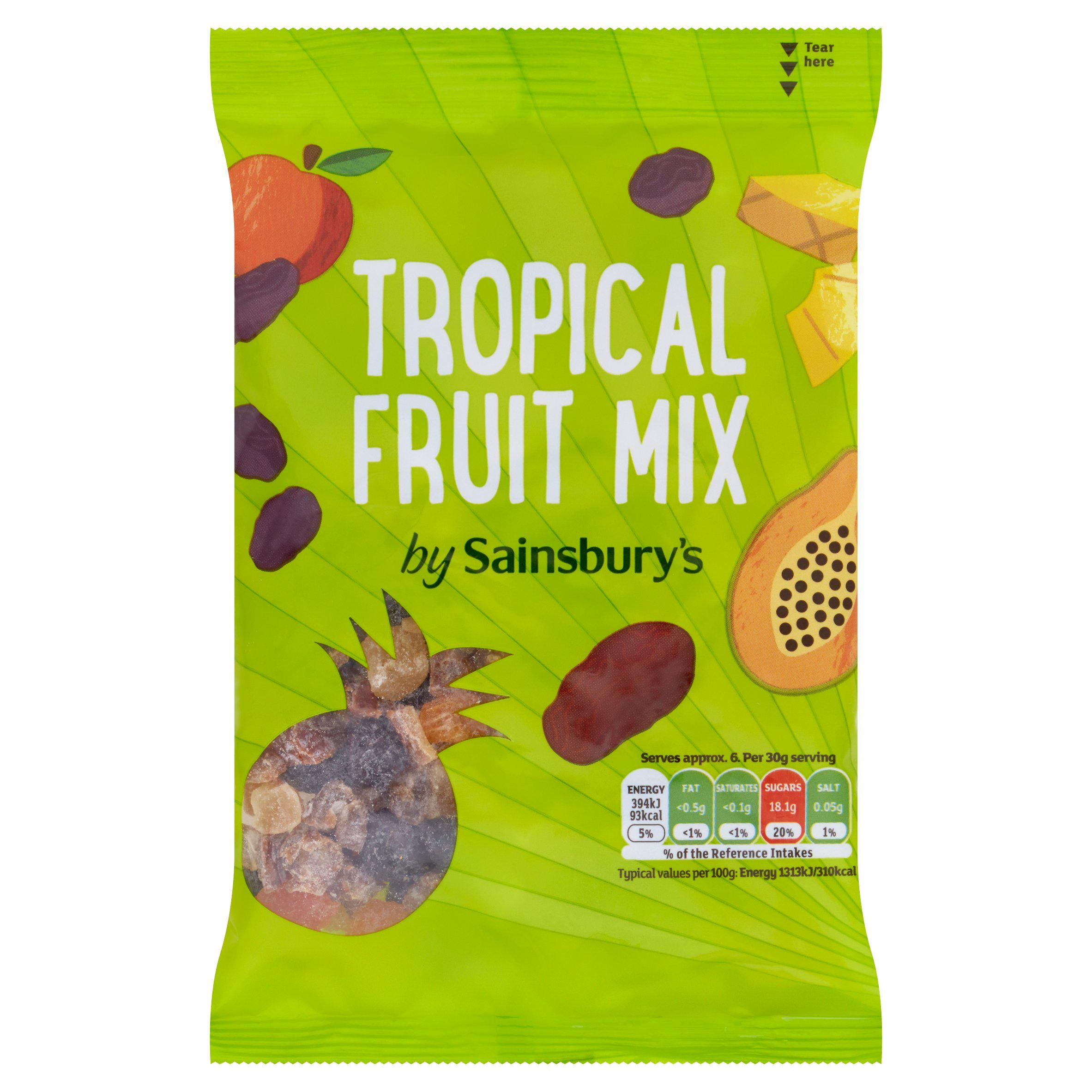 Sainsbury's Tropical Fruit Mix 200g GOODS Sainsburys   