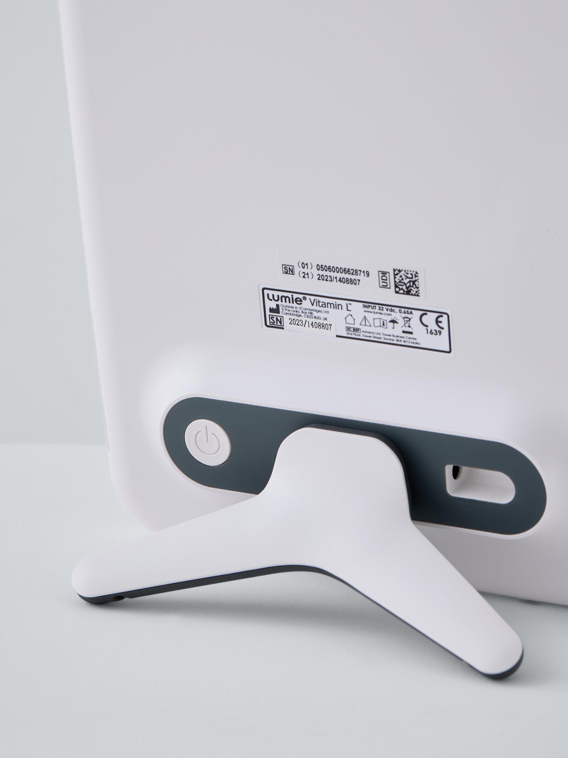 Lumie Vitamin L Slim SAD light white, UK version