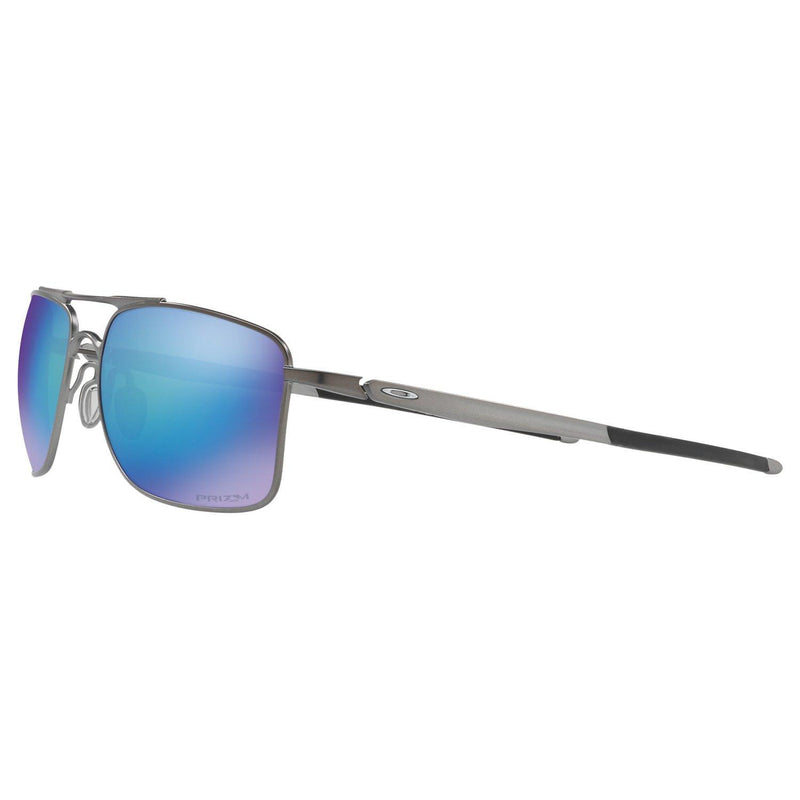 Oakley Gauge polarised rectangular sunglasses 62mm lens, UK version