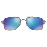 Oakley Gauge polarised rectangular sunglasses 62mm lens, UK version