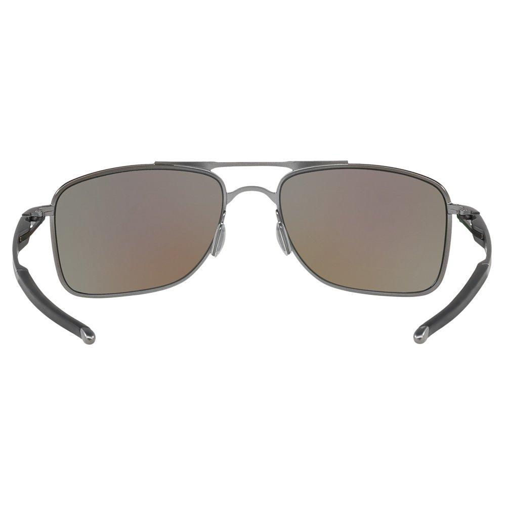 Oakley Gauge polarised rectangular sunglasses 62mm lens, UK version
