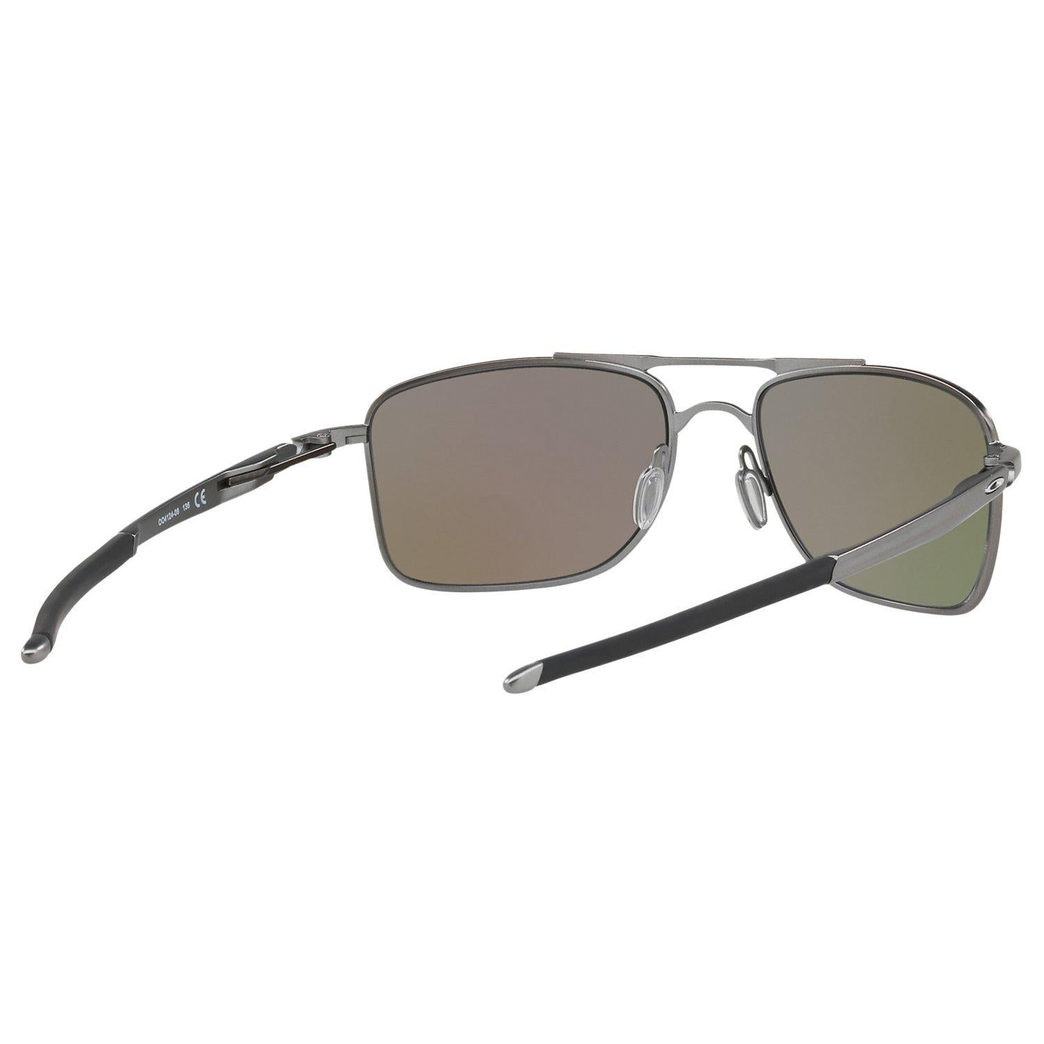 Oakley Gauge polarised rectangular sunglasses 62mm lens, UK version