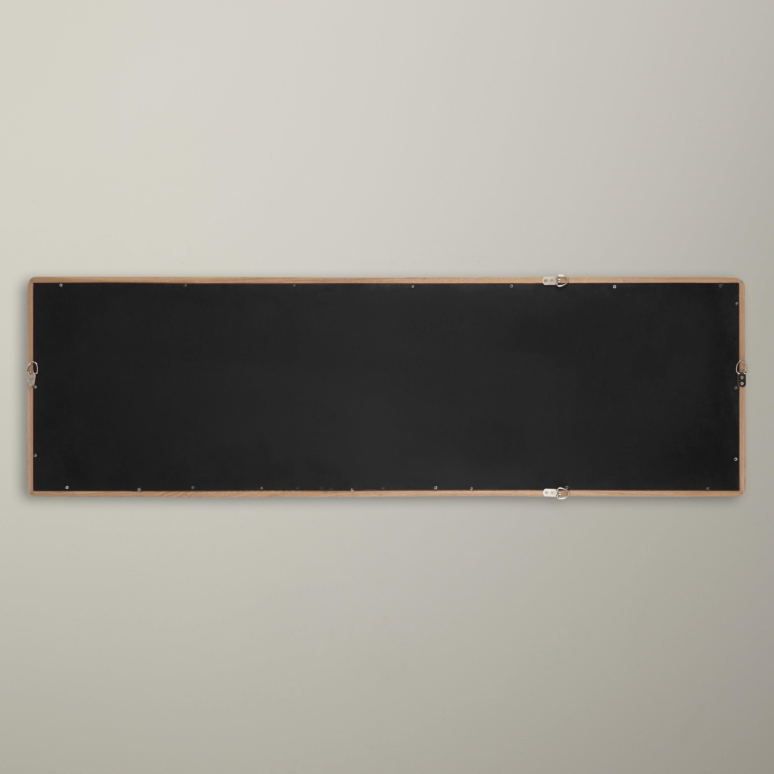 John Lewis oak wood full length mirror 143x43cm, imported from the UK