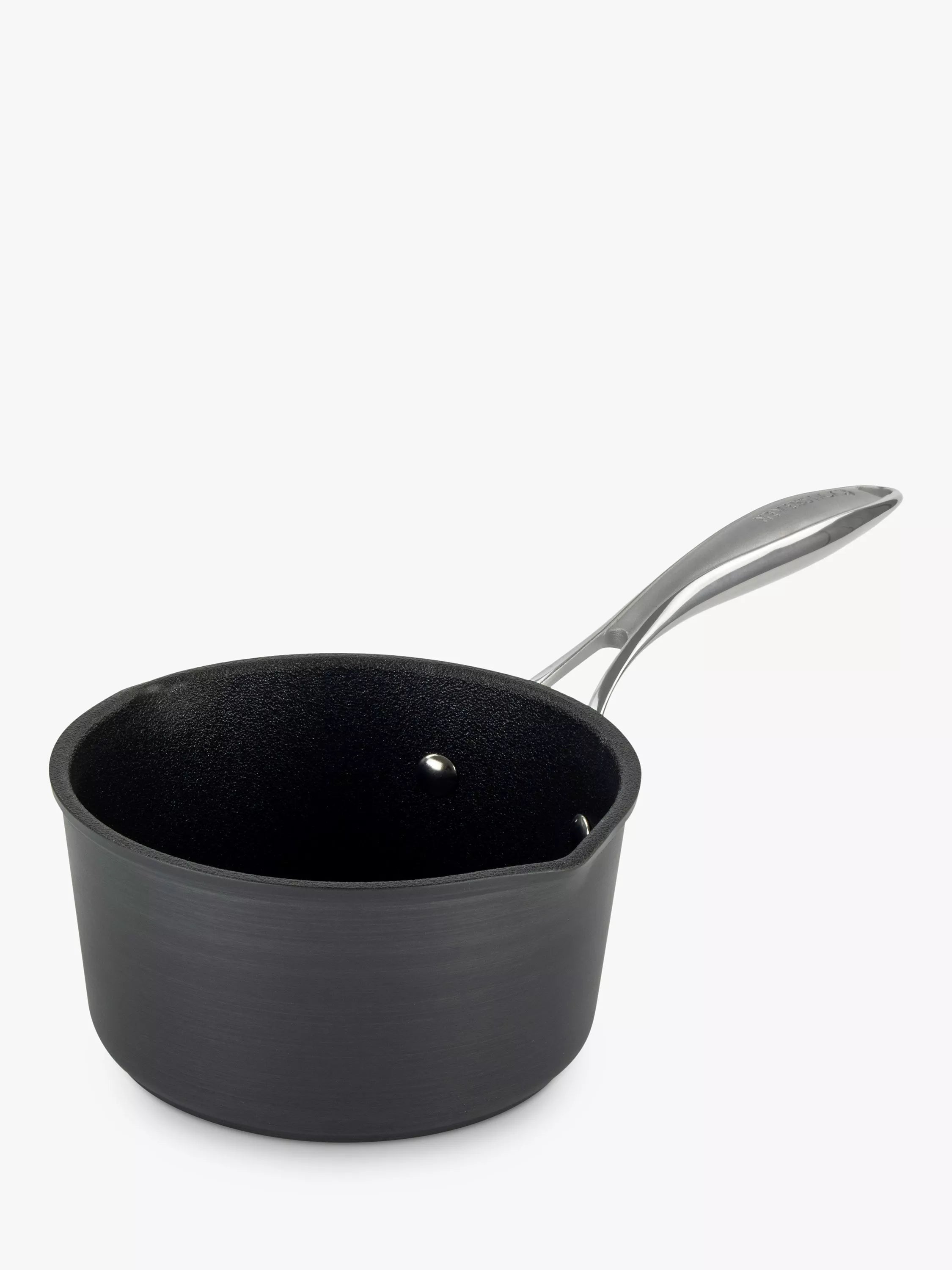 Eaziglide Neverstick3 Professional Non-Stick Milk Pan 16cm Diameter - British product