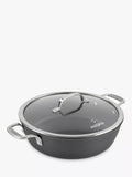 Eaziglide Neverstick3 Professional Non-Stick Shallow Casserole with Lid, Dia.28cm