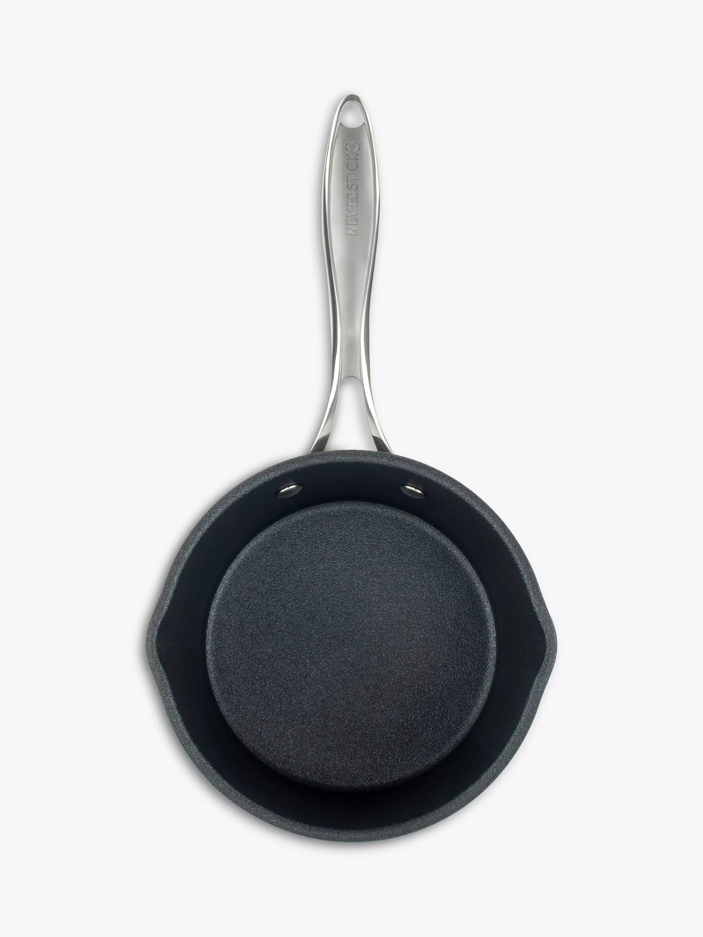Eaziglide Neverstick3 Professional Non-Stick Lidded Saucepan Set 3 Piece - British product
