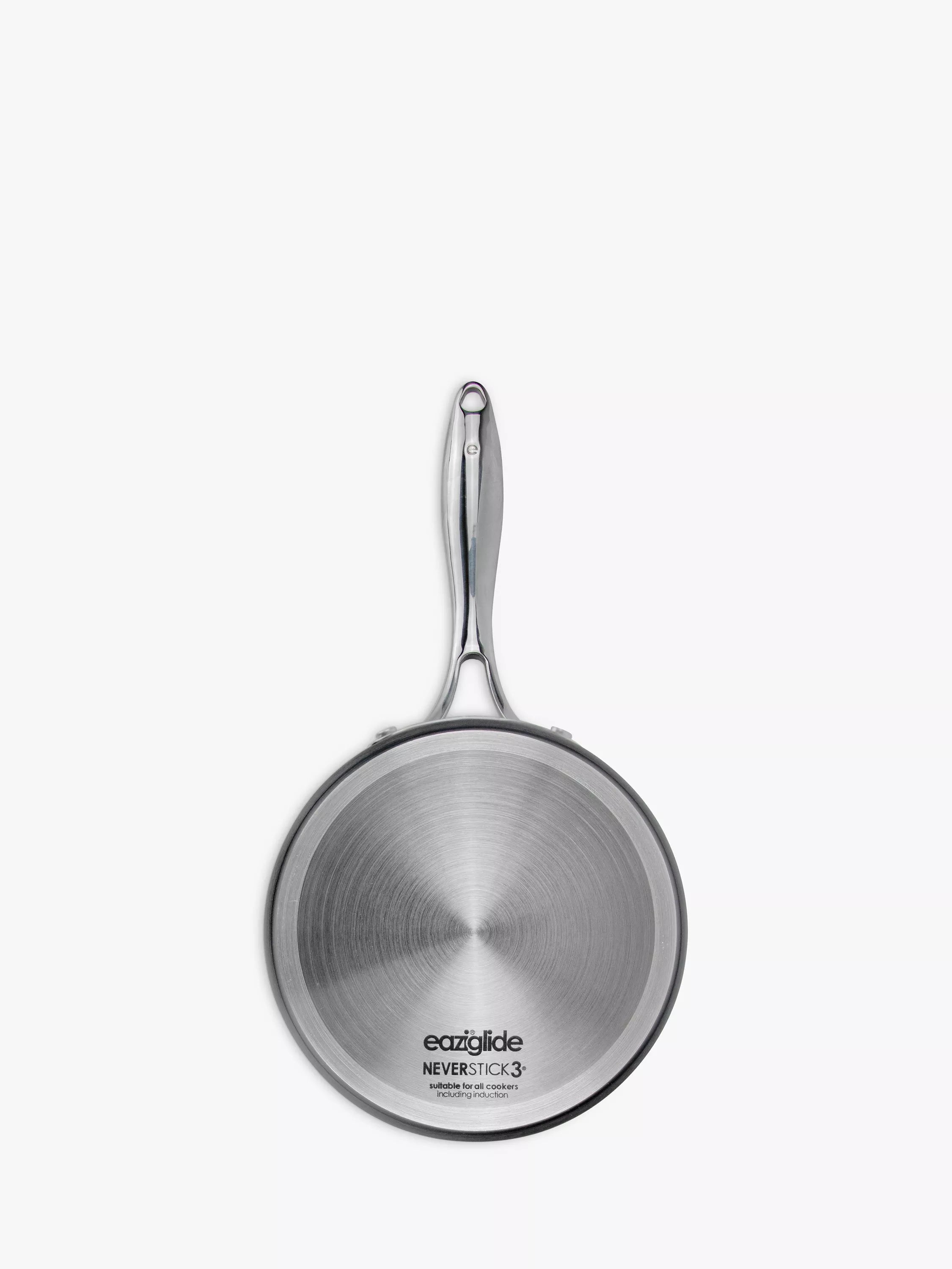 Eaziglide Neverstick3 Professional Non-Stick Lidded Saucepan Set 3 Piece - British product