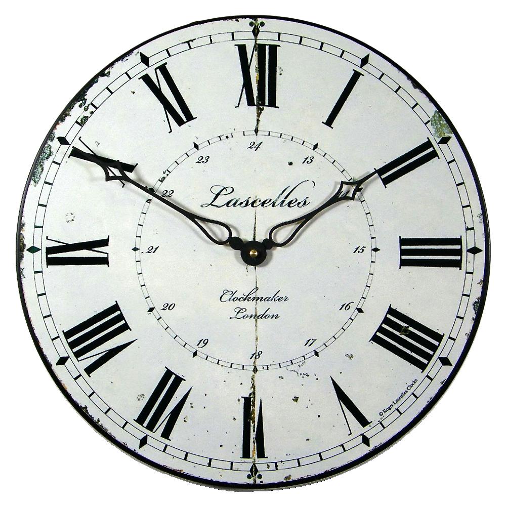 Lascelles Clockmaker's Clock 36cm diameter, UK version
