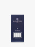 Charles Farris tapered white dinner candles pack of 12 (British brand)
