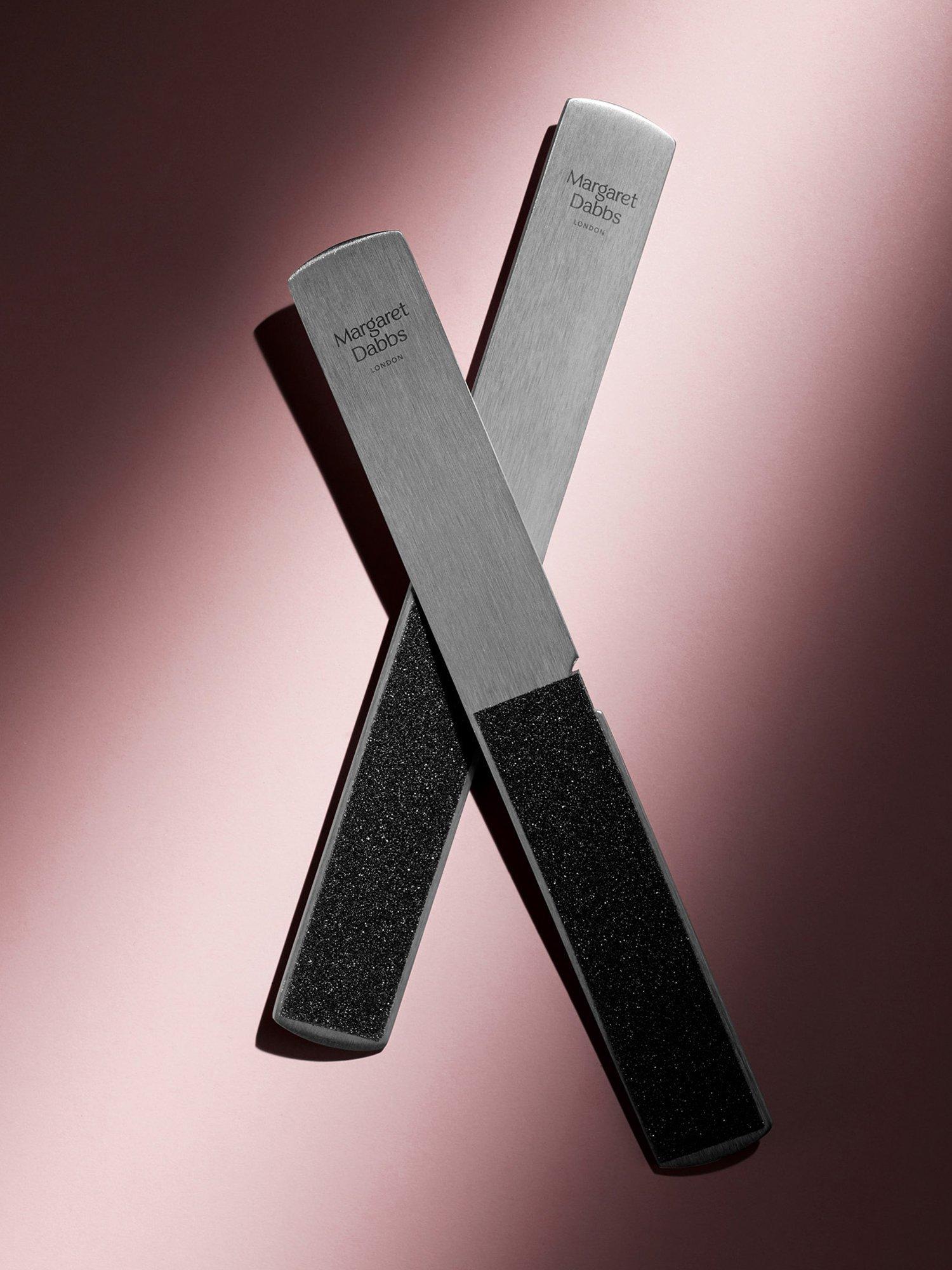 Margaret Dabbs foot file with replacement pads, British product