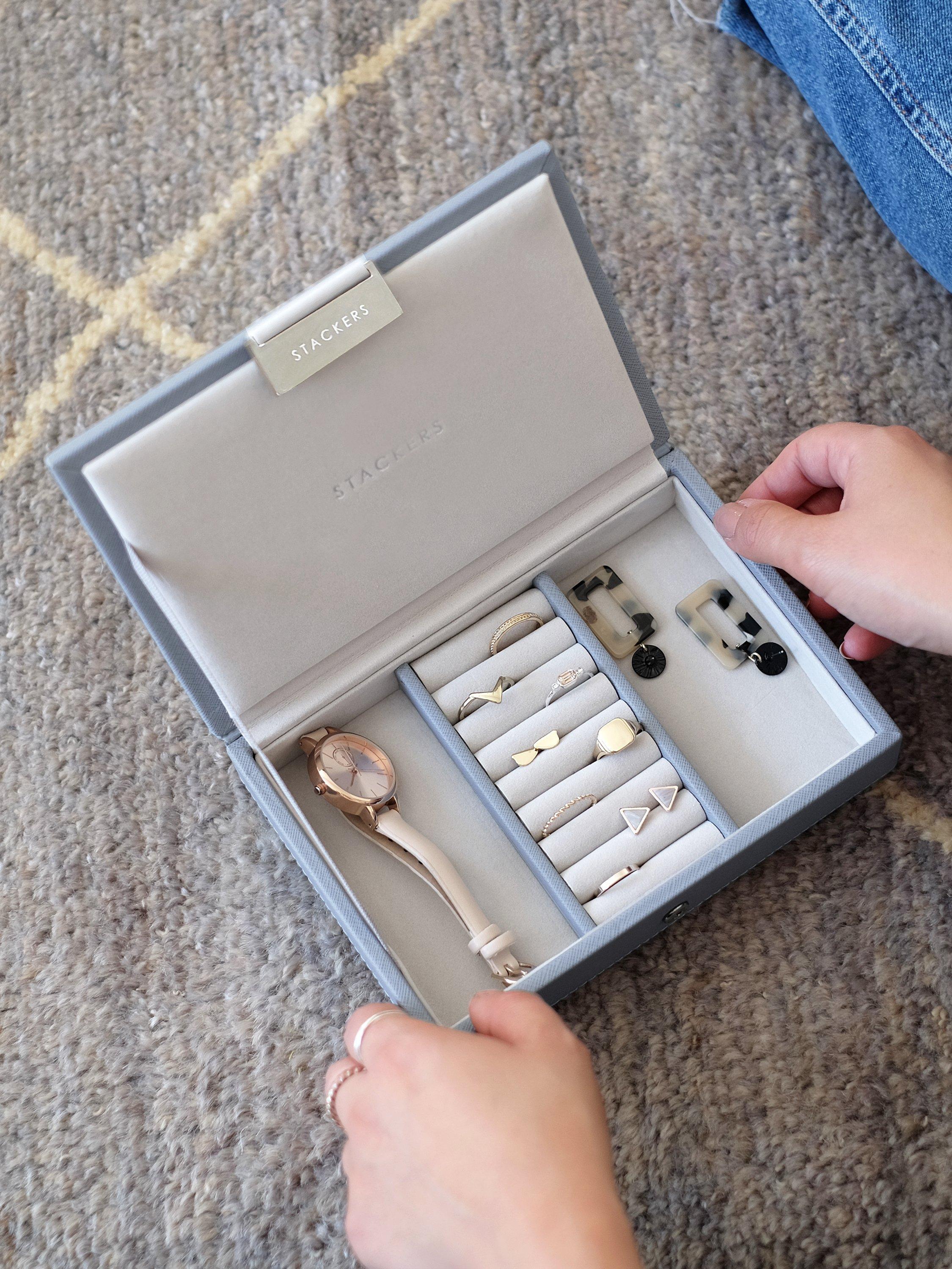 Stackers Mini Jewellery Box Lid 180x125mm (British brand)