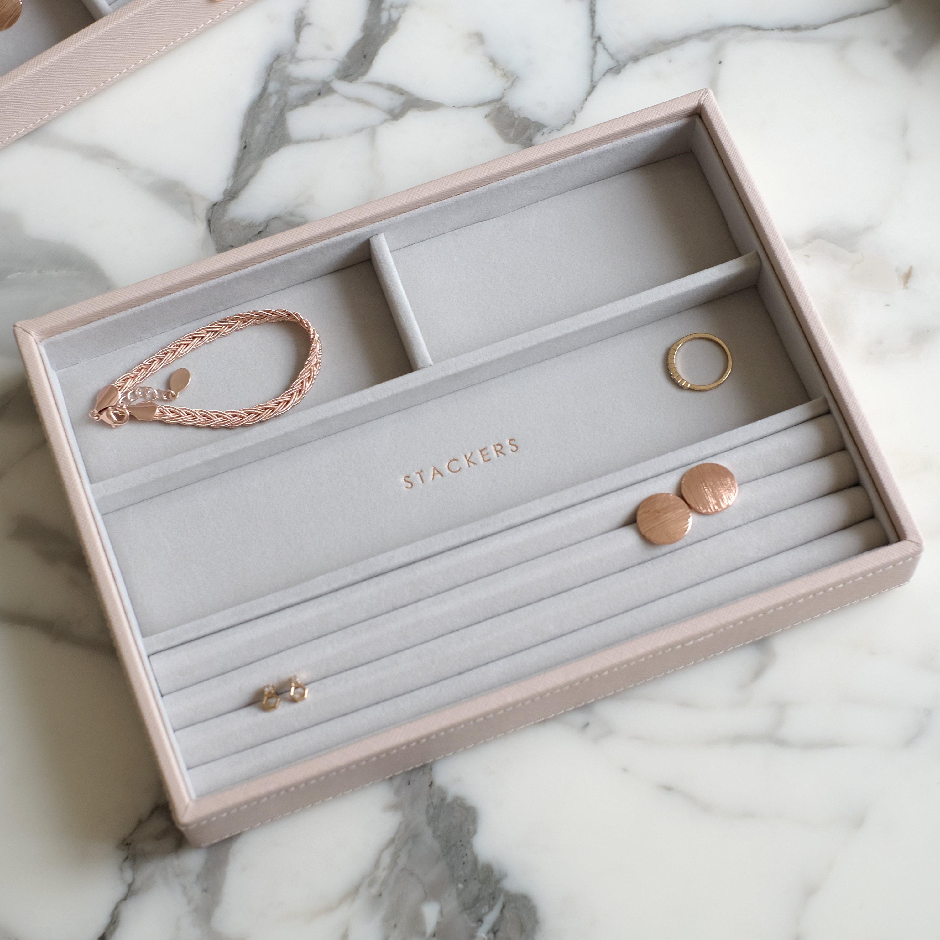 Stackers Classic Ring and Bracelets Layer jewellery storage tray - British brand