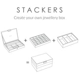 Stackers Classic Ring and Bracelets Layer jewellery storage tray - British brand